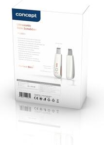 Concept PO2030 - Kosmetická ultrazvuková špachtle PERFECT SKIN 2,5W/5V USB bílá
