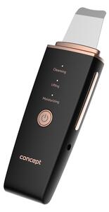 Concept PO2060 - Kosmetická ultrazvuková špachtle PERFECT SKIN 3,5W/5V USB černá