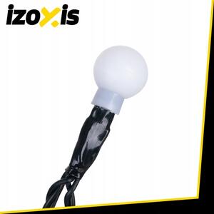 Vánoční osvětlení na stromeček koule 300 LED 30 m Izoxis 26264