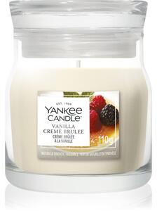 Yankee Candle Vanilla Crème Brûlée vonná svíčka Signature 110 g