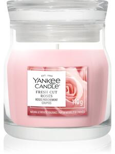Yankee Candle Fresh Cut Roses vonná svíčka Signature 110 g