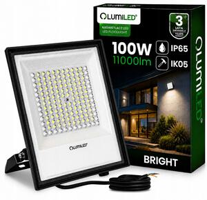 LED REFLEKTOR HALOGEN PRŮMYSLOVÝ 100W 4000K VODĚODOLNÝ IP65