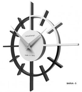 Designové hodiny 10-018 CalleaDesign Crosshair 29cm (více barevných variant) Barva zelené jablko-76