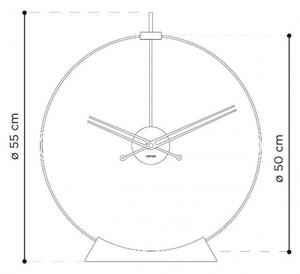 Designové stolní hodiny Nomon Aire W 55cm