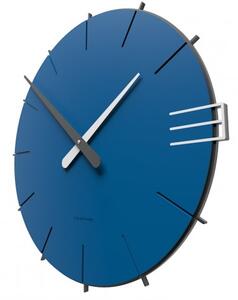 Designové hodiny 10-019 CalleaDesign Mike 42cm (více barevných verzí) Barva fialová klasik-73 - RAL4005