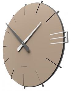 Designové hodiny 10-019 CalleaDesign Mike 42cm (více barevných verzí) Barva růžová klasik-71