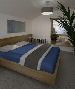 Prostěradlo s gumou 4sleep jersey 90 x 200 cm