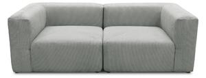 DVOUMÍSTNÁ POHOVKA, textil, světle šedá MID.YOU - Pohovky, Online Only