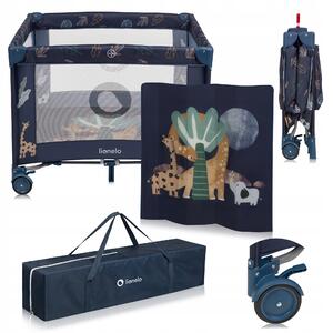 Dětská ohrádka Lionelo Bonnie Blue Navy
