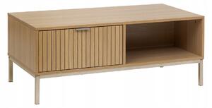 Konferenční stolek 5five Simply Smart obdélníkový 100 x 50 x 40 cm, béžové odstíny
