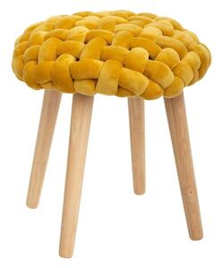 Stolička Atmosphera, odstíny žluté, 43 cm