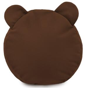 Plyšová podnožka TEDDY hnědá