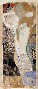 Klimt, Gustav - Obrazová reprodukce Water Serpents I, (21.5 x 50 cm)