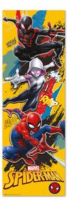 Plakát, Obraz - Spider-Man - 3 Spideys, (53 x 158 cm)