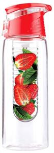 ASOBU designová fresh láhev s infuserem Flavour It červená 600ml