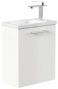 KOUPELNA PRO HOSTY, vysoce lesklá bílá, 40 cm MID.YOU - Koupelnové série, Online Only