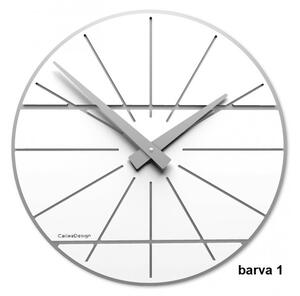Designové hodiny 10-029 CalleaDesign Benja 35cm (více barevných variant) Barva grafitová (tmavě šedá)-3 - RAL9007