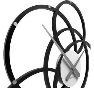 Designové hodiny 10-215 CalleaDesign Black Hole 59cm(více barevných variant) Barva bílá-1 - RAL9003