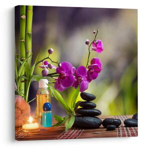 Obraz - spa and stones (30x30 cm)