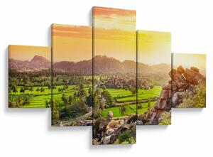 Obraz Hampi údolí v Indii (125x70 cm)