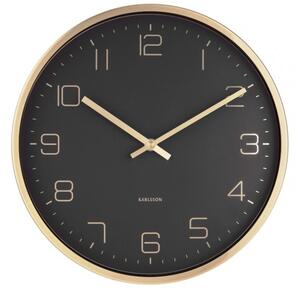 Designové nástěnné hodiny 5720BK Karlsson 30cm