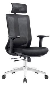 Kancelářská ergonomická židle Neoseat SABRINA — černá, nosnost 150 kg
