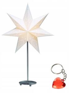 Stolní lampa Markslöjd Saturnus bílá 69 cm 1xE14