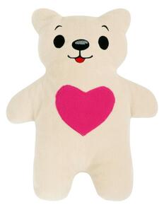 BELLATEX MEDVÍDEK se srdcem Béžová,Růžová 20x35 cm