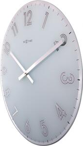 Designové nástěnné hodiny 8190wi Nextime Reflect 43cm