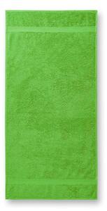 MALFINI Osuška Terry Bath Towel - Lahvově zelená | 70 x 140 cm
