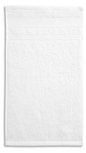 MALFINI Malý ručník Organic - Mandlová | 30 x 50 cm