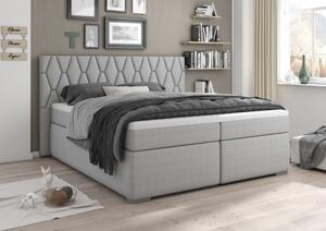 Postel boxspring Montreal 160x200 výběr barev - s úložným prostorem