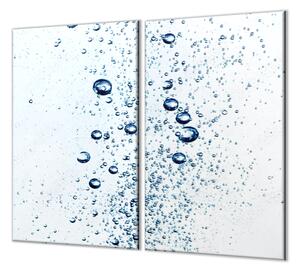Ochranná deska vzduchové bubliny ve vodě - 52x60cm / S lepením na zeď