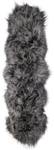 ARCTIC FUR Koberec, islandská ovce, 2 kůže, 185x70 cm, ocelově šedá