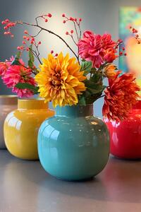 Pip Studio váza žlutá 30cm (dekorační váza)