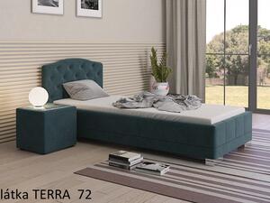 Čalouněná postel Amelie 90x200 vysoká 45 cm - výběr barev