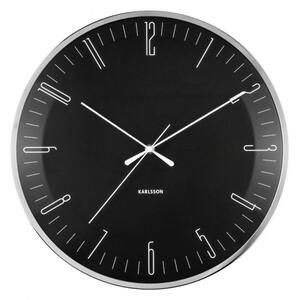 Designové nástěnné hodiny 5754BK Karlsson 40cm