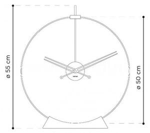 Designové stolní hodiny Nomon Aire G 55cm