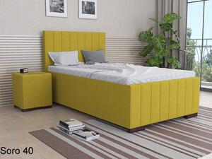 Vysoká čalouněná postel Alex 120x220 cm - výběr barev