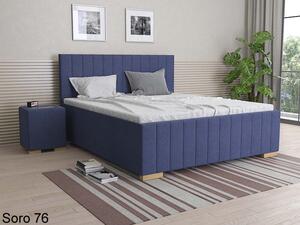Vysoká čalouněná postel Alex 160x220 cm - výběr barev