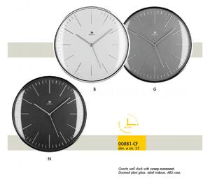 Lowell Italy Designové nástěnné hodiny 00881N Lowell 35cm