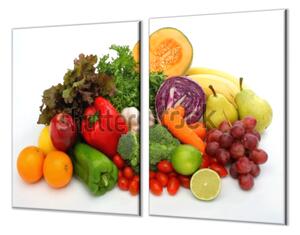 Ochranná deska ovoce a zelenina - 40x60cm / Bez lepení na zeď