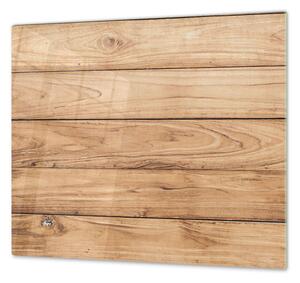 Ochranná deska dřevěná přírodní prkna - 60x52cm