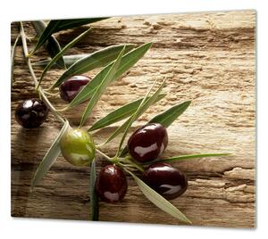 Ochranná deska olivy na dřevě - 60x90cm