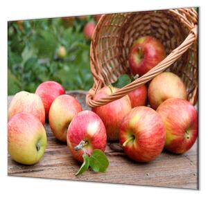 Ochranná deska vysypaná jablka - 50x70cm / Bez lepení na zeď