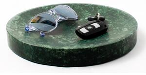 DVORO Luxusní mramorový odkládací podnos Pau Marble ST Green Indian 27cm