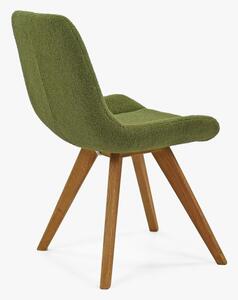Designová židle Bratislava, Zelené čalunění