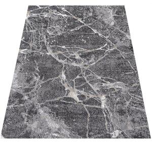 Makro Abra Moderní kusový koberec Panamero 25 Mramor Kámen šedý Rozměr: 80x150 cm