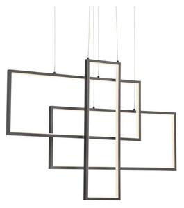 Redo 01-2315 - LED Stmívatelný lustr na lanku PLANA LED/60W/230V černá