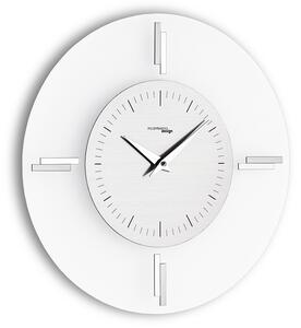 Designové nástěnné hodiny I060M chrome IncantesimoDesign 35cm